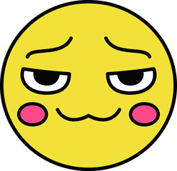 Pop Funny cute emoticon
