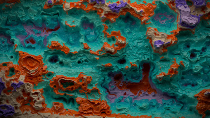 Fototapeta na wymiar Abstract Mineral Texture - Colorful