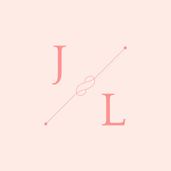 Wedding invitation badge design vector