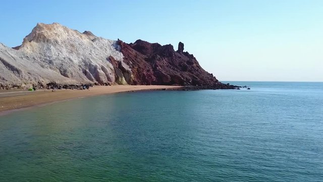 Hormuz Island - The multicoloured rainbow island of Iran - A geological wonderland of insane rock formations.