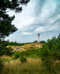 Fototapeta na wymiar Leuchtturm Hiddensee 