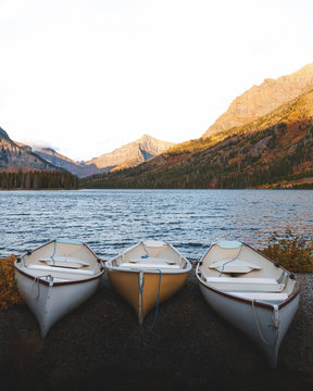 boat on the lake