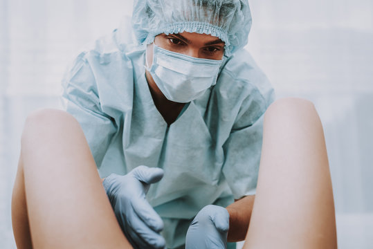 Obstetrician is Taking a Birth