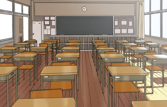 Anime classroom by anasofoz on DeviantArt-demhanvico.com.vn