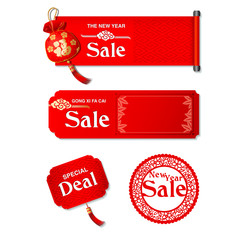 Chinese new year greetings card