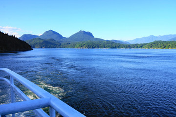 Howe Sound En Route To Sunshine Coast