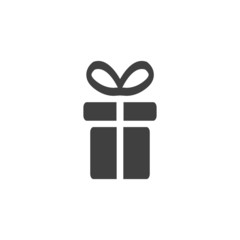 Christmas gift icon illustration vector symbol. xmas icon vector