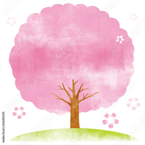 桜の木 背景イラスト Wall Mural Wallpaper Murals Perori 桜の木 背景イラスト Wall Mural Wallpaper Murals Perori