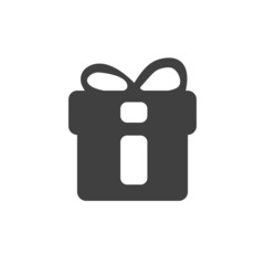 Christmas gift icon illustration vector symbol. xmas icon vector