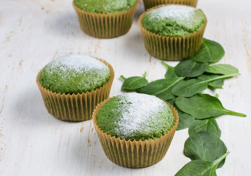 spinach muffins