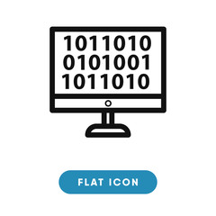 Coding vector icon