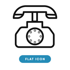 Phone call vector icon