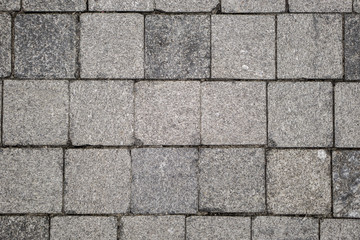 granite square pavement tiles