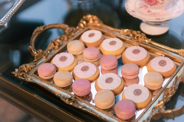Beautiful Macaroons and Biscuits
