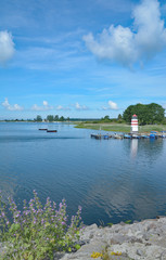 Obraz premium bei Waase auf der Insel Ummanz nahe der Insel Rügen,Ostsee,Mecklenburg-Vorpommern,Deutschland