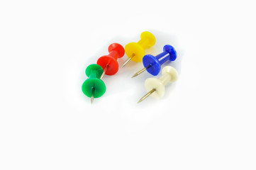 pin for map / colorful push pins different colors thumbtacks