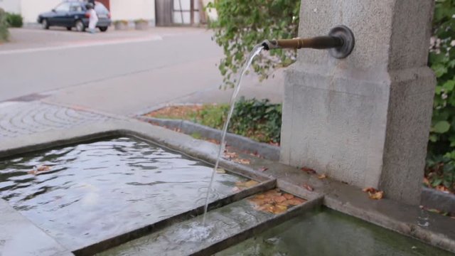 Old Drinking Water Fountain