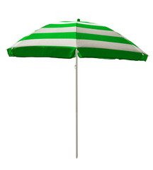 Beach umbrella - Green striped