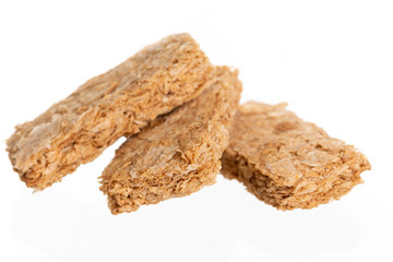 Whole grain wheat biscuits breakfast cereal
