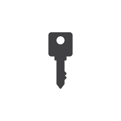 Car key vector icon. filled flat sign for mobile concept and web design. Door Key simple solid icon. Symbol, logo illustration. Pixel perfect vector graphics