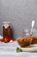 Traditional spicy vegetable sauce