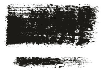 Paint Brush Wide Lines High Detail Abstract Vector Background Set 68