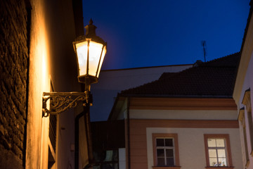 Street Brno - night , Czech Republic