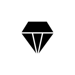 diamond icon vector