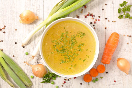 vegetable broth and ingredient