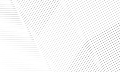 Vector Illustration of the pattern of gray lines on white background. EPS10. - 236422963