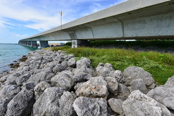  A Florida Keys crossing near Craig Key in Florida.