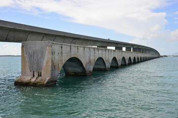 A Florida Keys crossing near Craig Key in Florida.