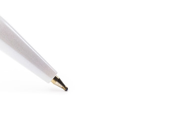 close up pen isolated on white background