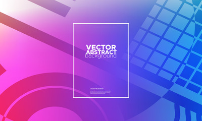 Minimal covers design. Colorful gradients background.