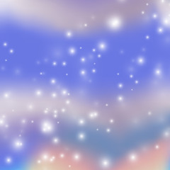 Fototapeta premium Vector blurred holographic background