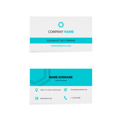 Clean business card