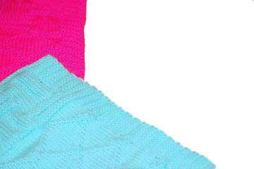 colorful socks isolated on white background