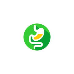 Circle gastric icon - pharmacy logo
