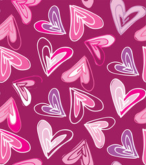 Hand drawn doodle abstract pattern backgroud wallpaper