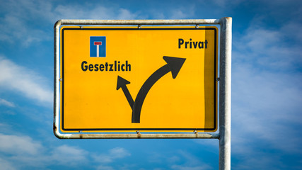 Schild 357 - Privat