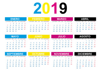 Index Of Print Calendario Retro 2019