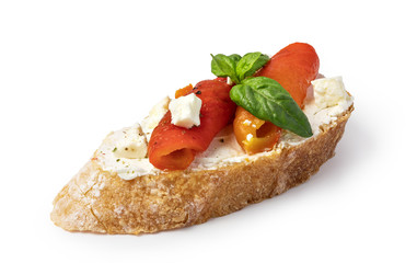 Traditional italian Bruschetta