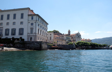 Fototapeta na wymiar Palazzo Borromeo on Isola Bella, Borromeo Islands, Lago Maggiore, Piedmont, Italy