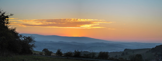 Sunset over western Giant Mountains