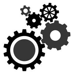 gears industrial abstract background