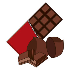 Delicious chocolate bar