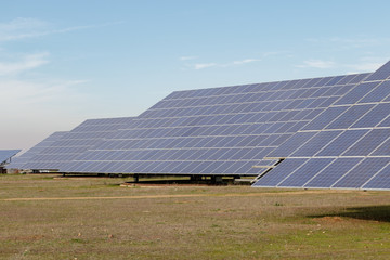 Massive solar array in Spain