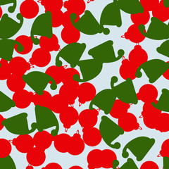 Christmas camouflage of various shades of blue, red and green colors