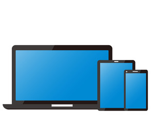 コンピューター　パソコン　モバイル　タブレット　スマホ