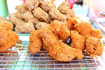 Fried chicken at street food
